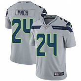 Nike Seattle Seahawks #24 Marshawn Lynch Grey Alternate NFL Vapor Untouchable Limited Jersey,baseball caps,new era cap wholesale,wholesale hats